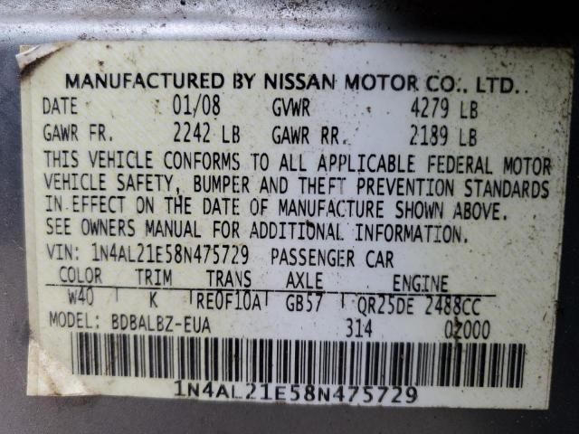 2008 Nissan Altima 2.5