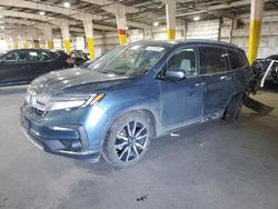 Salvage cars for sale at Woodburn, OR auction: 2020 Honda Pilot Touring