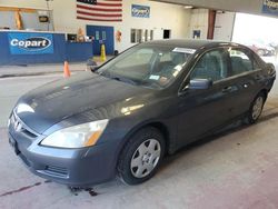 Honda Accord LX salvage cars for sale: 2006 Honda Accord LX