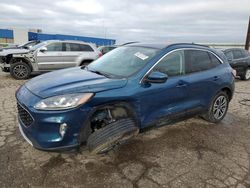 Salvage cars for sale from Copart Woodhaven, MI: 2020 Ford Escape SEL