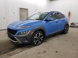 Salvage cars for sale at Madisonville, TN auction: 2022 Hyundai Kona Limited