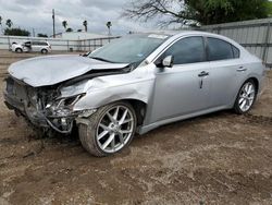 Salvage cars for sale at Mercedes, TX auction: 2009 Nissan Maxima S