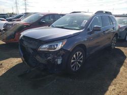 Salvage cars for sale from Copart Elgin, IL: 2016 Subaru Outback 2.5I Limited
