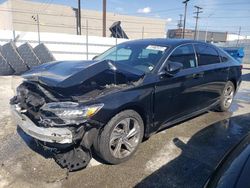 Salvage cars for sale from Copart Sun Valley, CA: 2018 Honda Accord EXL