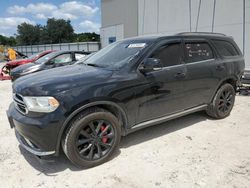 Salvage cars for sale at Apopka, FL auction: 2015 Dodge Durango Limited