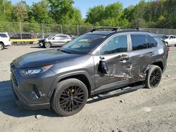 Salvage cars for sale at Waldorf, MD auction: 2019 Toyota Rav4 LE