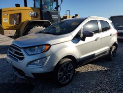 Salvage cars for sale at Hueytown, AL auction: 2020 Ford Ecosport Titanium