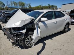 Toyota Corolla l salvage cars for sale: 2017 Toyota Corolla L