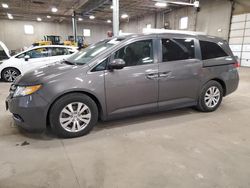 Honda Odyssey Vehiculos salvage en venta: 2016 Honda Odyssey SE