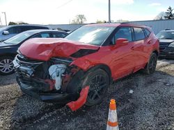 Salvage cars for sale at Franklin, WI auction: 2023 Chevrolet Blazer RS