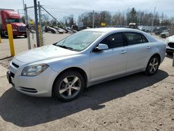 Chevrolet salvage cars for sale: 2012 Chevrolet Malibu 1LT