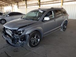 Salvage cars for sale from Copart Phoenix, AZ: 2016 Dodge Journey Crossroad