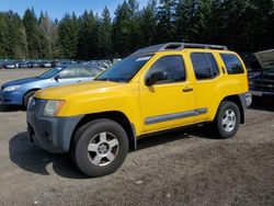 Salvage cars for sale at Graham, WA auction: 2005 Nissan Xterra OFF Road