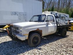 Salvage trucks for sale at West Warren, MA auction: 1986 Chevrolet D30 Milita