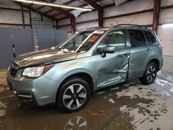 Salvage cars for sale at West Warren, MA auction: 2017 Subaru Forester 2.5I Premium