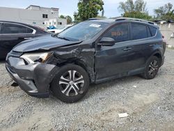 Toyota salvage cars for sale: 2017 Toyota Rav4 LE