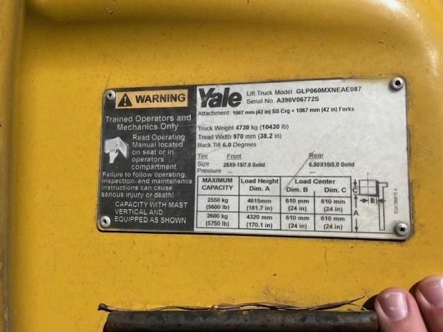 2018 Yale Forklift