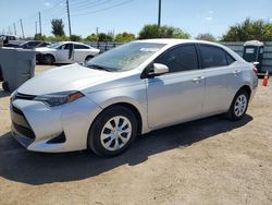 Toyota Corolla l Vehiculos salvage en venta: 2019 Toyota Corolla L