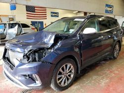 Salvage cars for sale at Angola, NY auction: 2017 Hyundai Santa FE SE