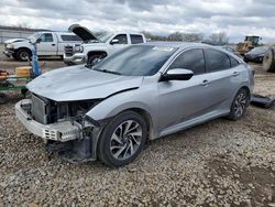 Honda salvage cars for sale: 2018 Honda Civic EX