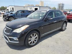 Salvage cars for sale at New Orleans, LA auction: 2016 Infiniti QX50