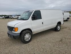 Salvage trucks for sale at Anderson, CA auction: 2007 Ford Econoline E250 Van