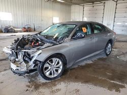 Salvage cars for sale at Franklin, WI auction: 2019 Honda Accord LX