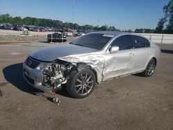 Salvage cars for sale at Dunn, NC auction: 2006 Lexus GS 300