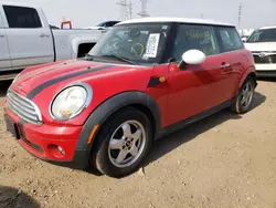 Salvage cars for sale from Copart Elgin, IL: 2010 Mini Cooper