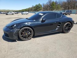 Salvage cars for sale at Brookhaven, NY auction: 2018 Porsche Cayman