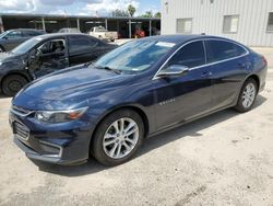 Chevrolet salvage cars for sale: 2016 Chevrolet Malibu LT