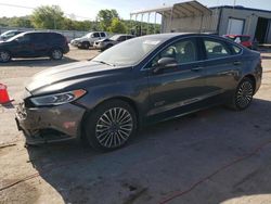 Salvage cars for sale at Lebanon, TN auction: 2017 Ford Fusion Titanium Phev