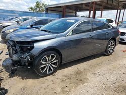 Salvage cars for sale from Copart Riverview, FL: 2021 Chevrolet Malibu RS