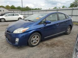 Salvage cars for sale at York Haven, PA auction: 2010 Toyota Prius