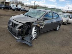 Salvage cars for sale at New Britain, CT auction: 2013 Nissan Versa S
