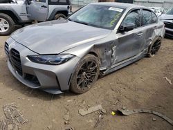 BMW M3 salvage cars for sale: 2022 BMW M3 Competition