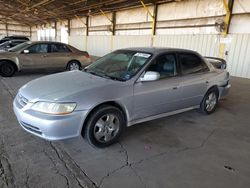 Salvage cars for sale from Copart Phoenix, AZ: 2001 Honda Accord EX