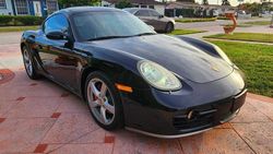 Porsche salvage cars for sale: 2006 Porsche Cayman S