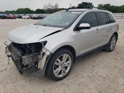 Salvage cars for sale at San Antonio, TX auction: 2013 Ford Edge SEL