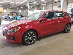 Salvage cars for sale at Blaine, MN auction: 2018 Hyundai Elantra GT