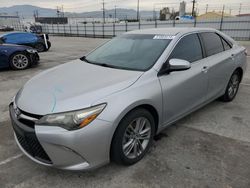 Salvage cars for sale from Copart Sun Valley, CA: 2015 Toyota Camry LE