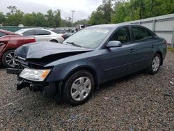 Salvage cars for sale from Copart Riverview, FL: 2009 Hyundai Sonata GLS