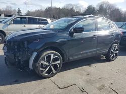 Salvage cars for sale at Assonet, MA auction: 2022 Nissan Rogue Sport SL