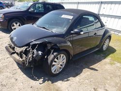 Salvage cars for sale from Copart Sacramento, CA: 2008 Volkswagen New Beetle Convertible SE