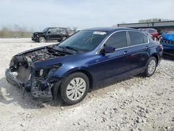 Salvage cars for sale at Wayland, MI auction: 2012 Honda Accord LX