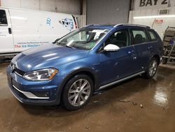 Salvage cars for sale at Elgin, IL auction: 2017 Volkswagen Golf Alltrack S