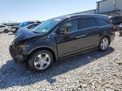 Salvage cars for sale at Wayland, MI auction: 2012 Honda Odyssey Touring