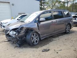 Salvage cars for sale from Copart Austell, GA: 2015 Toyota Sienna Sport