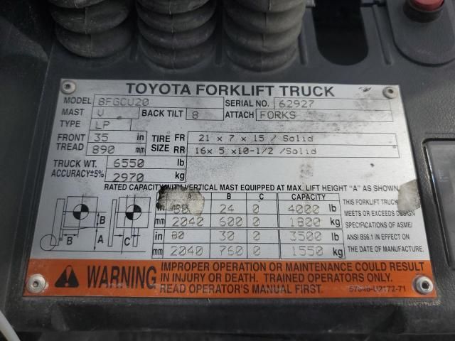 2014 Toyota Forklift