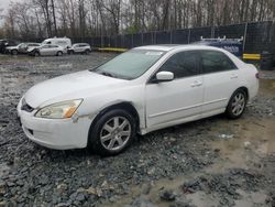 Salvage cars for sale from Copart Waldorf, MD: 2005 Honda Accord EX